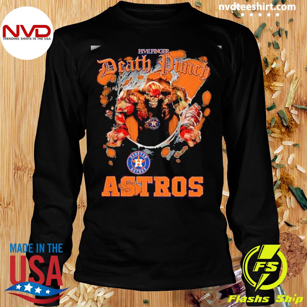 Official Five finger death punch Houston Astros T-shirt, hoodie