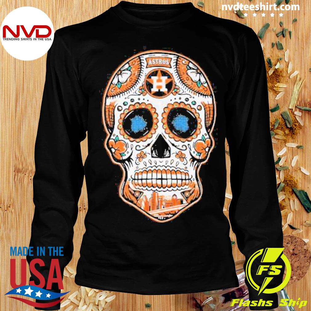 Sugar Skull Houston Astros 2022 World Series Champions Shirt