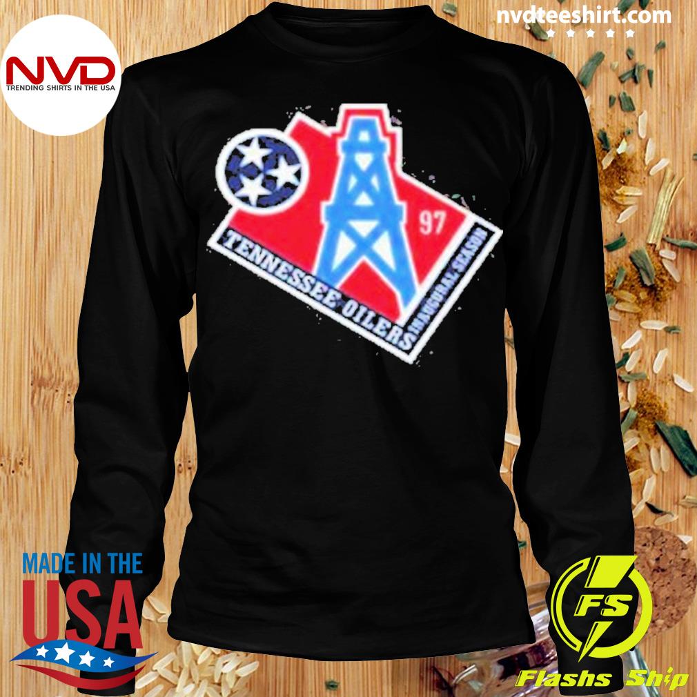 Tennessee Titans Tennessee oilers inaugural season 97 shirt, hoodie,  sweater, long sleeve and tank top