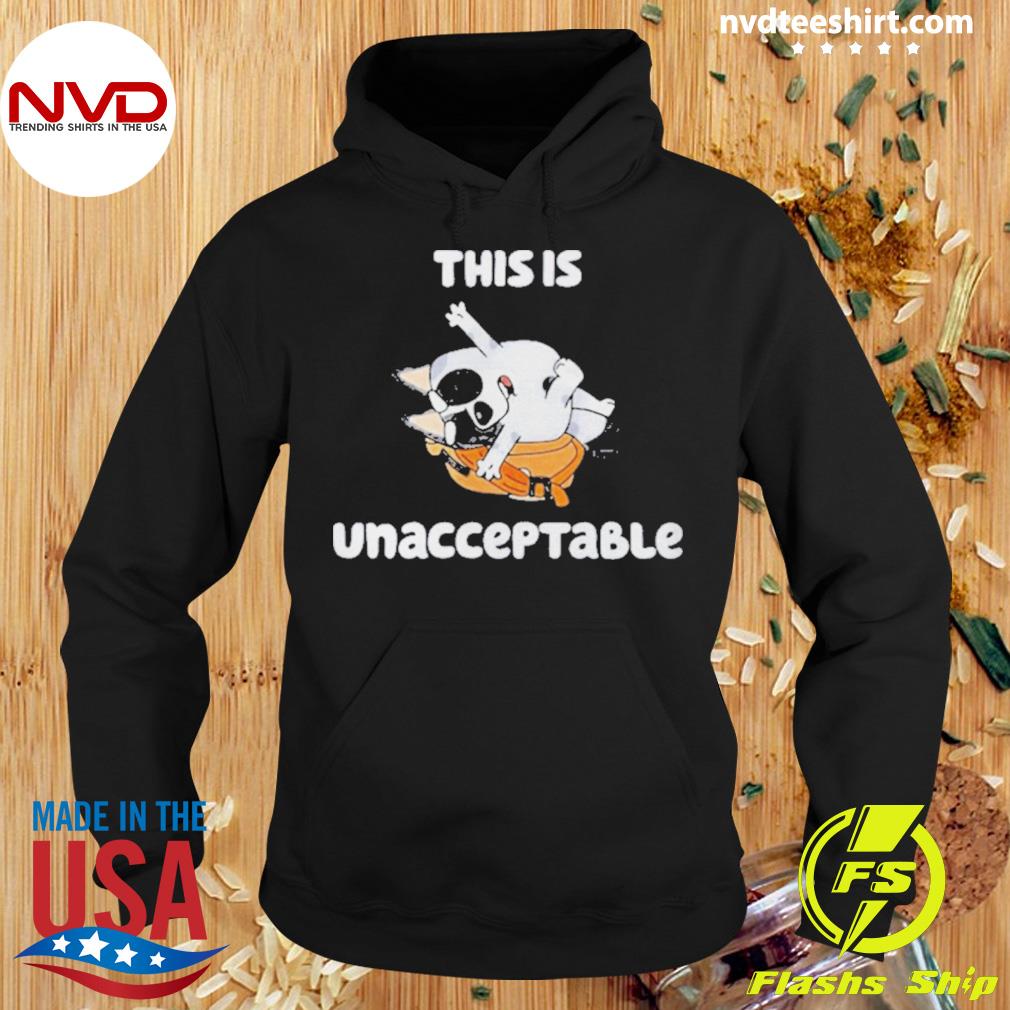 This Is Unacceptable Bluey Adult Shirt Sweatshirt Hoodie - iTeeUS