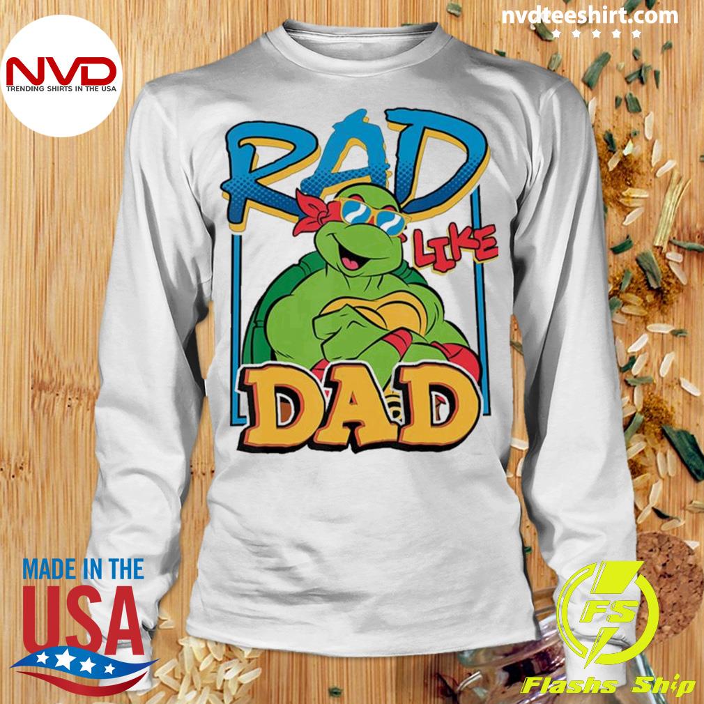 ninja turtle dad shirt