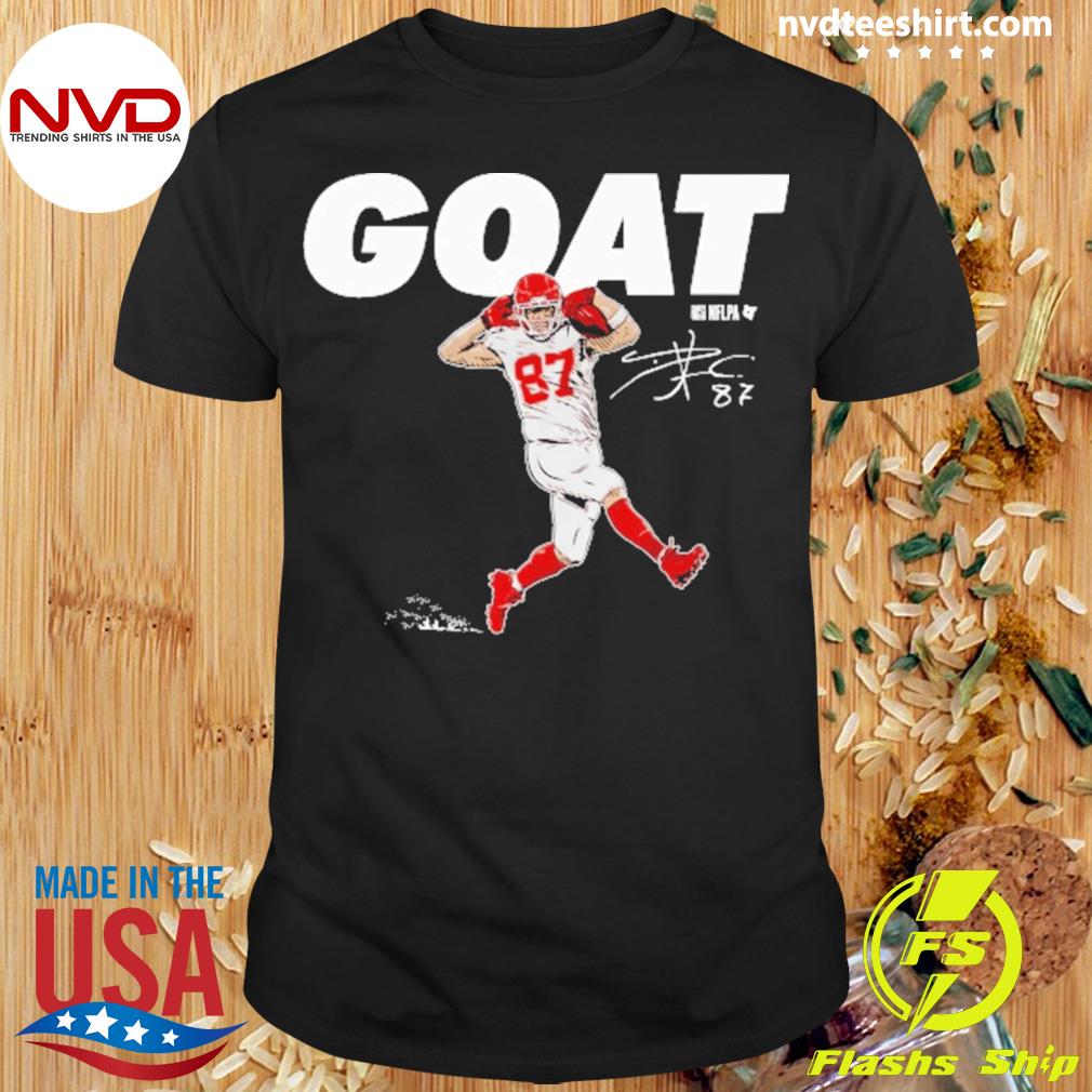 Travis Kelce Goat Shirt