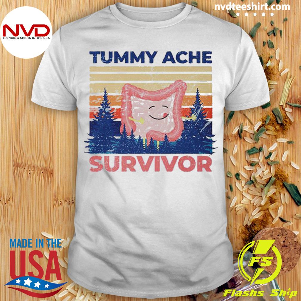 Tummy Ache Survivor Awesome Winter Decorations Shirt