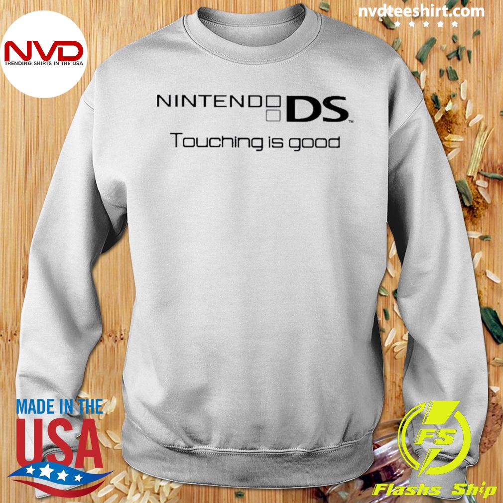 Nintendo DS store “Touching is Good” Shirt RARE