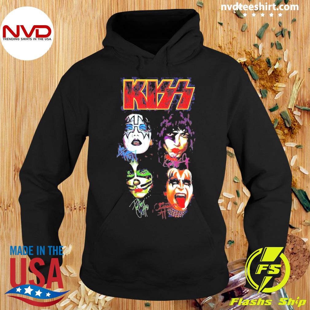 kiss rock band shirts