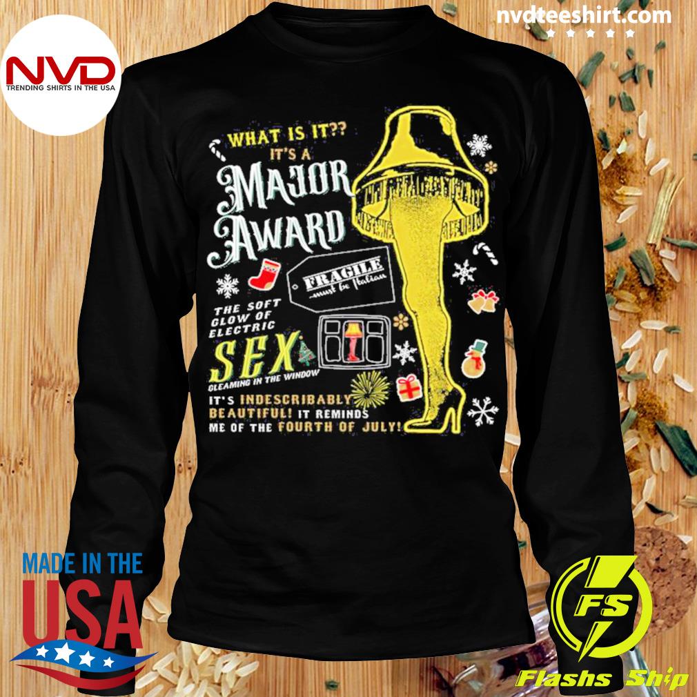 Fragile Major Award Leg Lamp T-Shirt