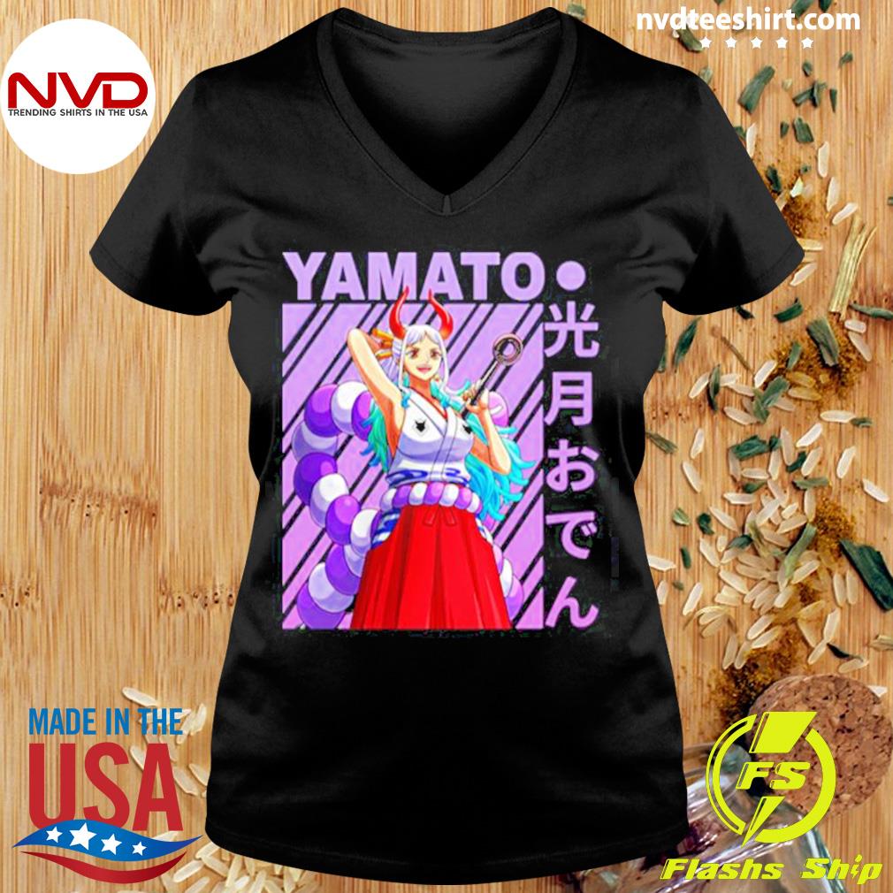 Yamato One Piece Anime Character Retro Shirt - NVDTeeshirt