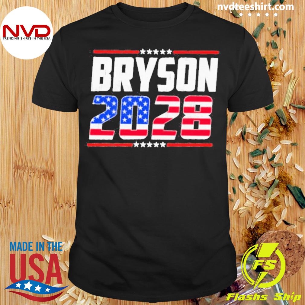 American Flag Bryson 2028 Shirt