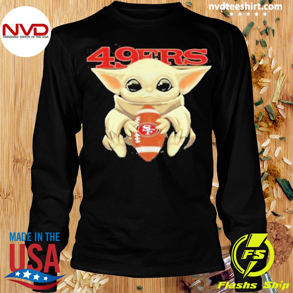 49ers Shirt Baby Yoda Mickey Mouse Balloon 49ers Gift