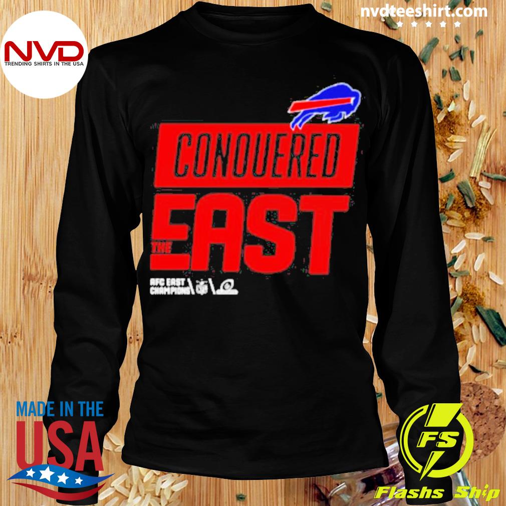 Buffalo Bills Conquered The East 2022 AFC East Champions Shirt - NVDTeeshirt