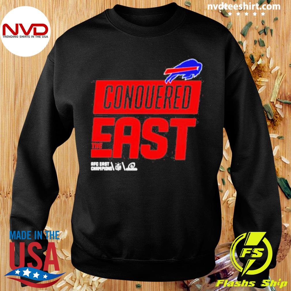 Buffalo Bills Conquered The East 2022 AFC East Champions Unisex T-Shirt -  REVER LAVIE