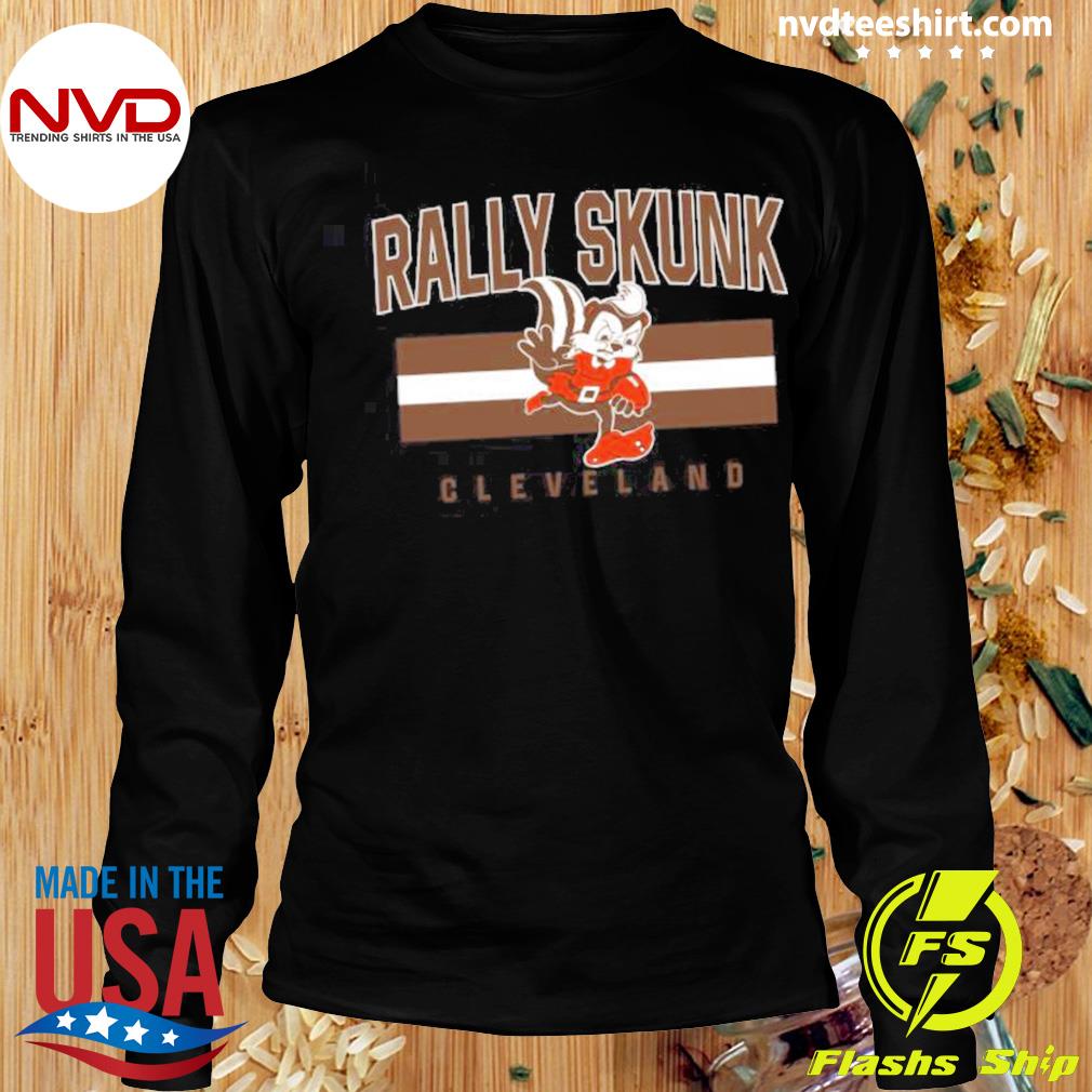 Clevenland Browns Cleveland Rally Skunk T-Shirt and Hoodie