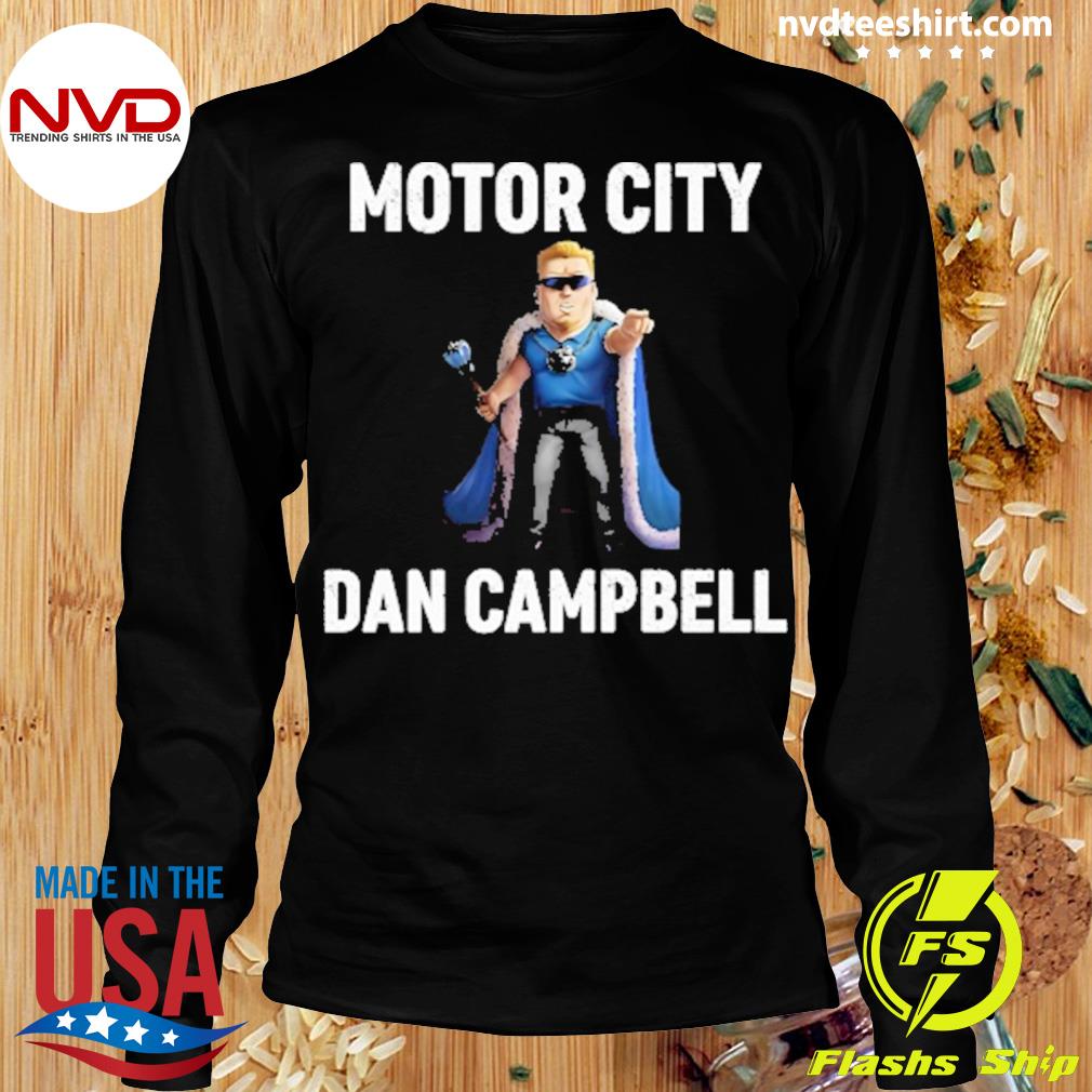 Evan Fox Wearing Motor City Dan Campbell Mousepad - TeeHex