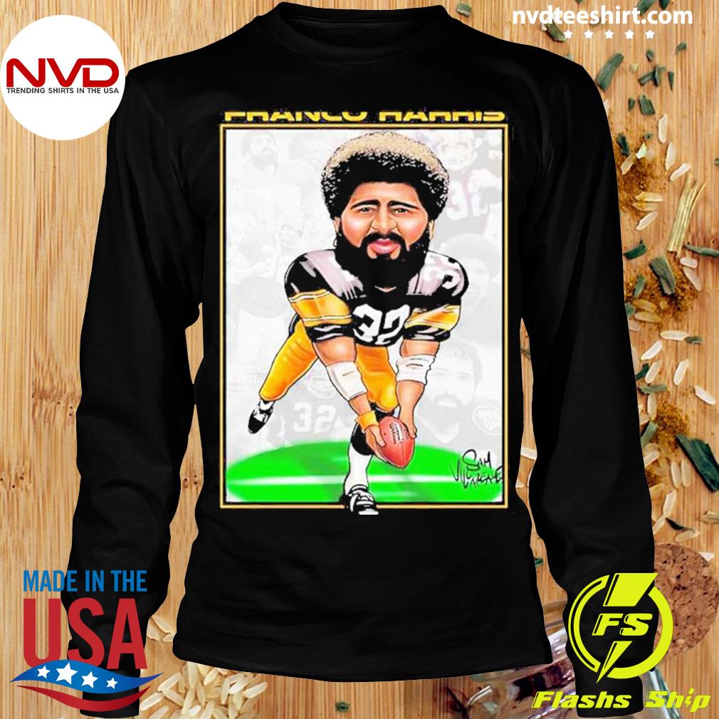 franco harris tee shirts