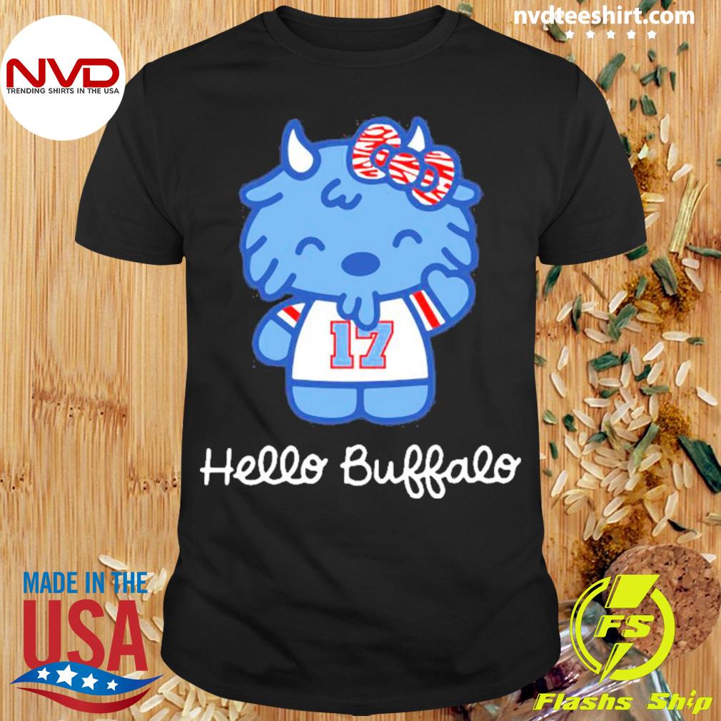 Josh Allen Kitty Hello Buffalo Bills 2022 Shirt