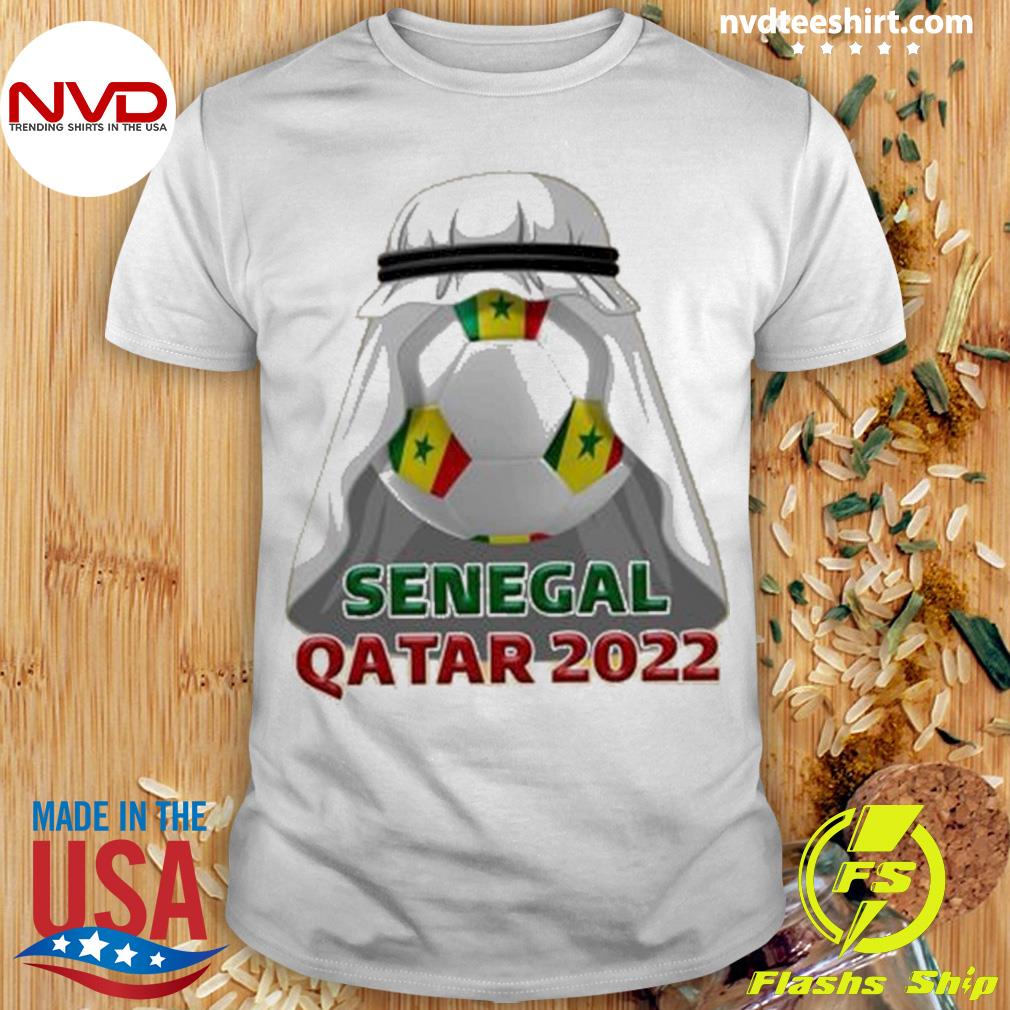 La’eeb Senegal Flag Qatar 2022 Shirt