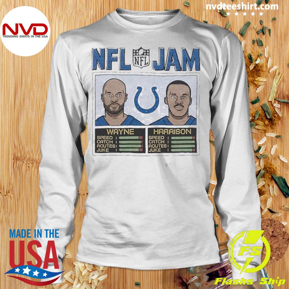 Nfl Jam Indianapolis Colts Reggie Wayne And Marvin Harrison Shirt