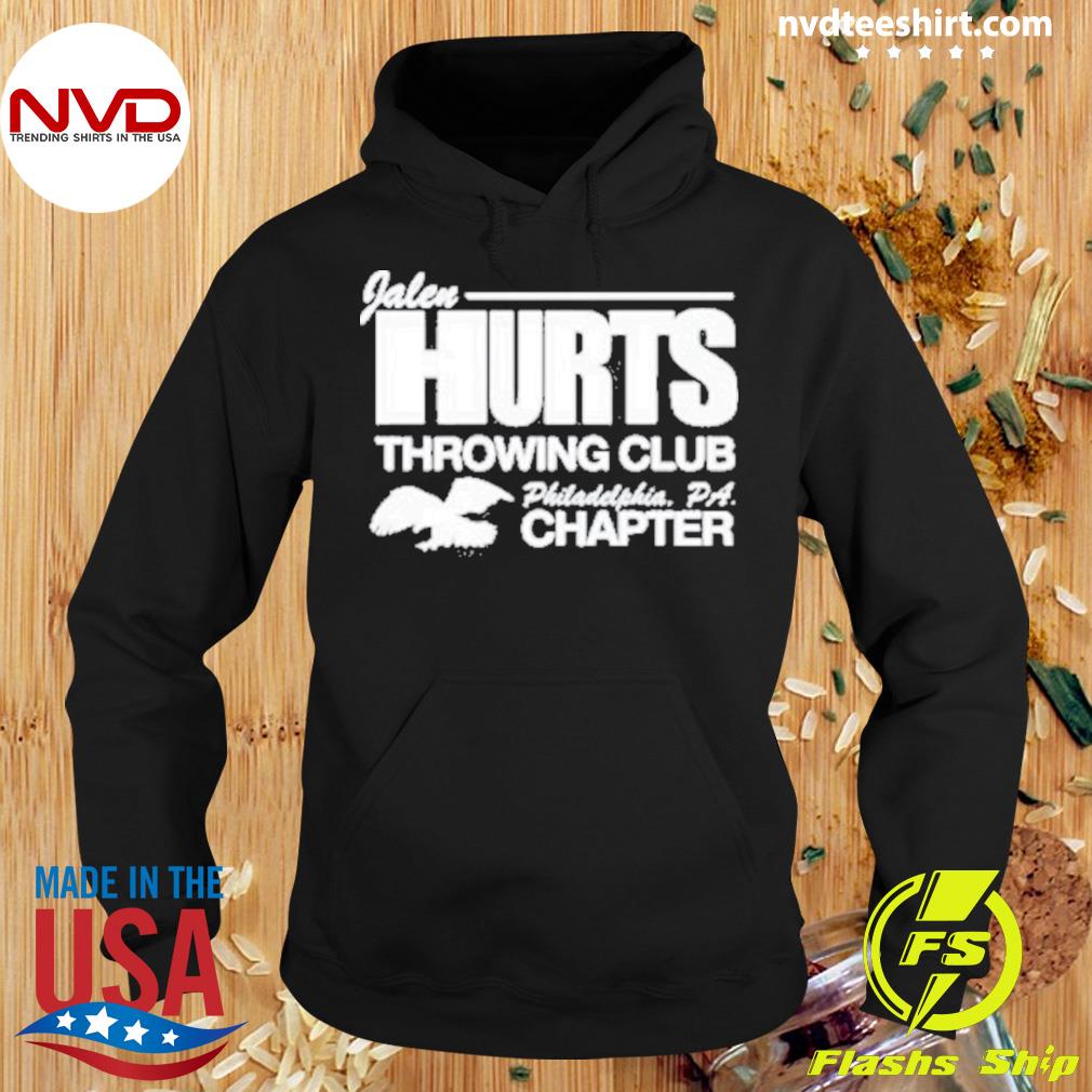 Hurts Throwing Club Hoodie - Barstool Sports Clothing & Merch