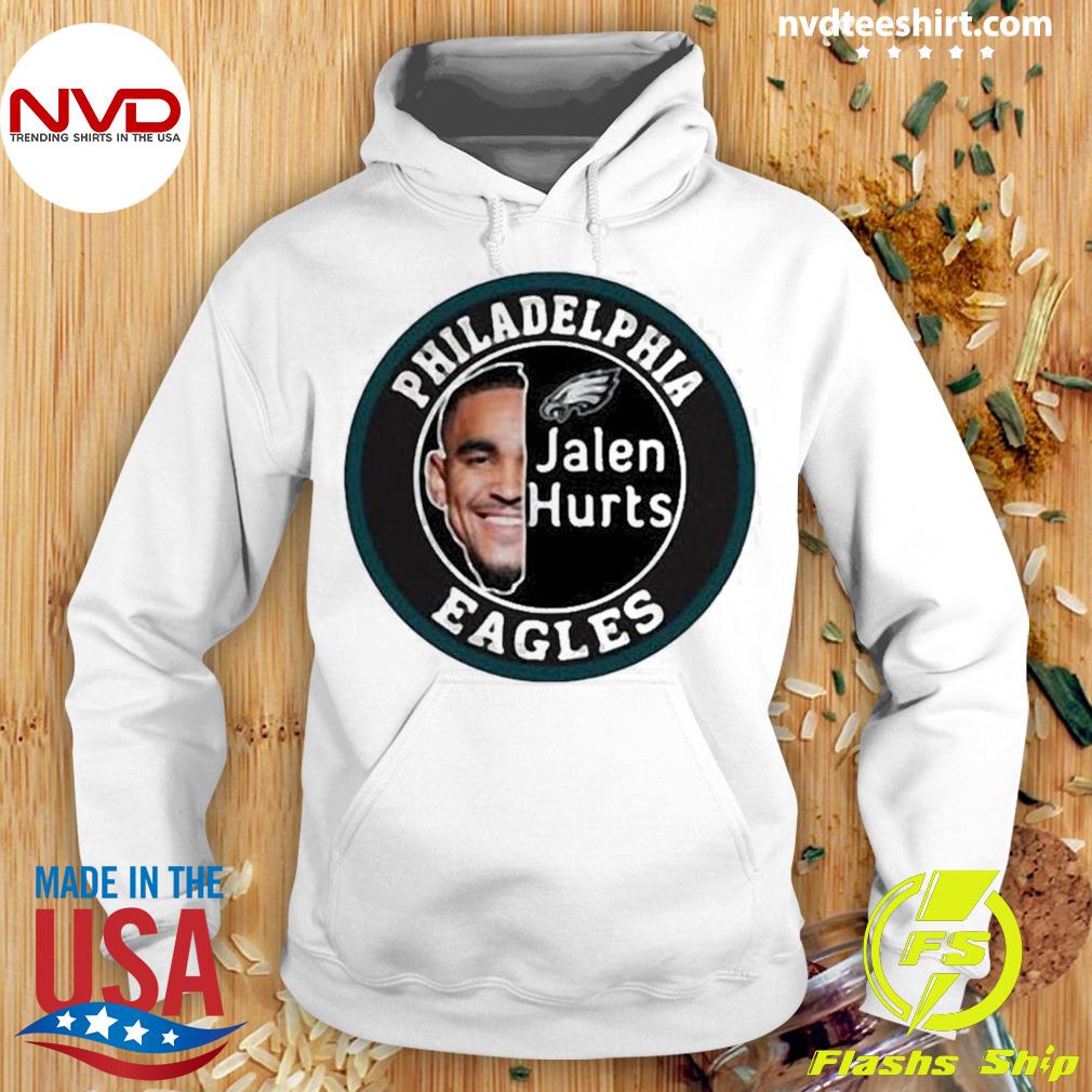 Jalen Hurts Philadelphia Eagles Logo Design Shirt - Peanutstee