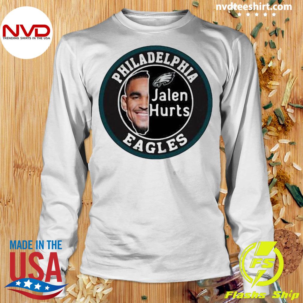 Jalen Hurts Philadelphia Eagles Logo Design Shirt - Peanutstee