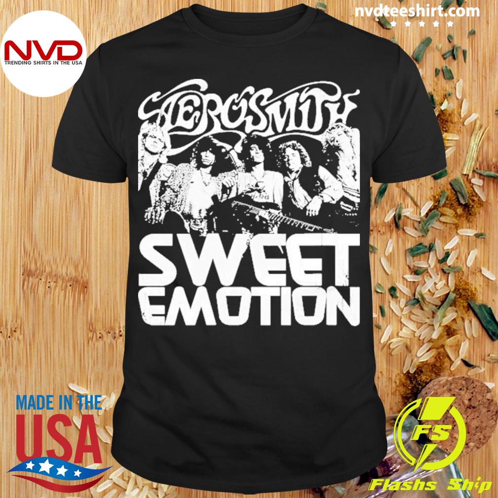 Retro Aerosmith Sweet Emotion Album Shirt