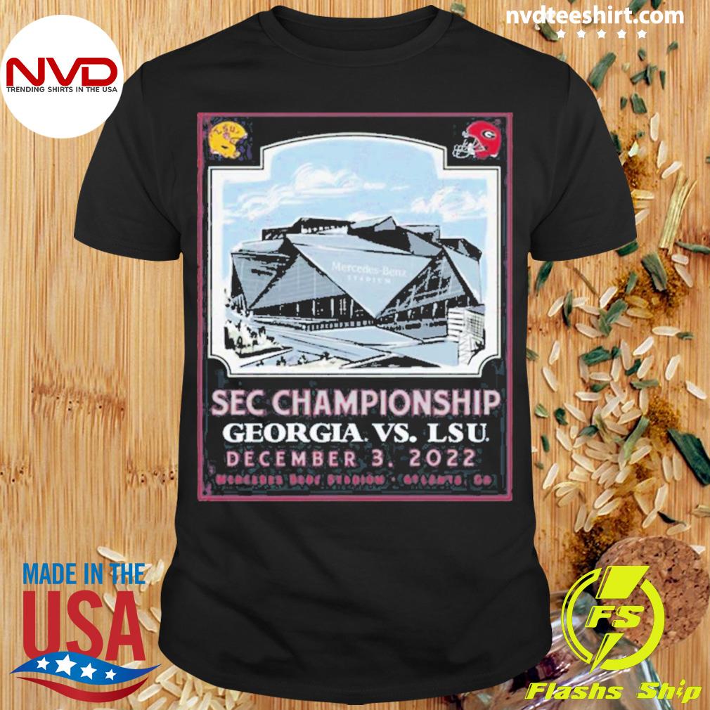 Sec Championship Georgia Vs LSU Game Day December 3 2022 Shirt