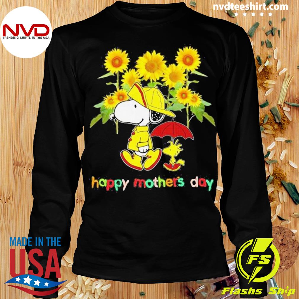 Snoopy Chicago Cubs You Are My Sunshine Sunflower T-Shirt - TeeNavi