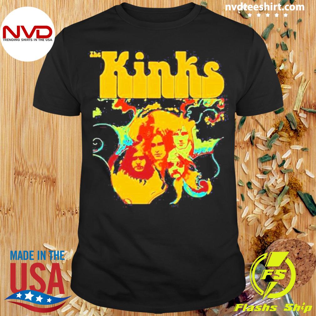 The Kinks Tri Blend Retro 90s Music Band Shirt
