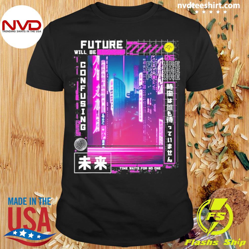 Tokyo Cyberpunk Vaporwave In Japanese Retro Vibes Aesthetic Shirt