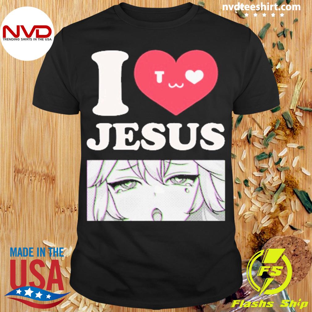 Vshojo I Love Jesus Shirt