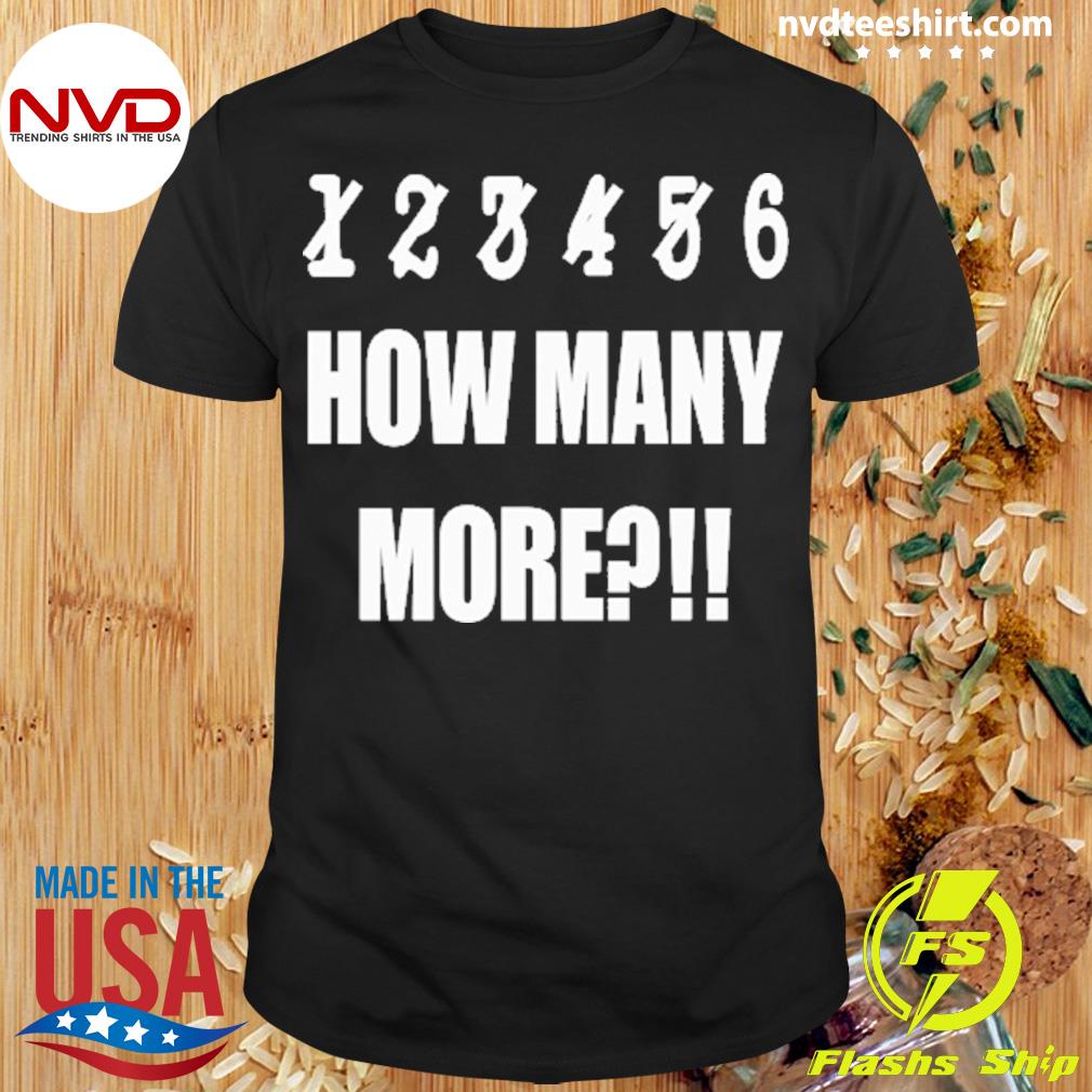 1 2 3 4 5 6 How Many More Shirt