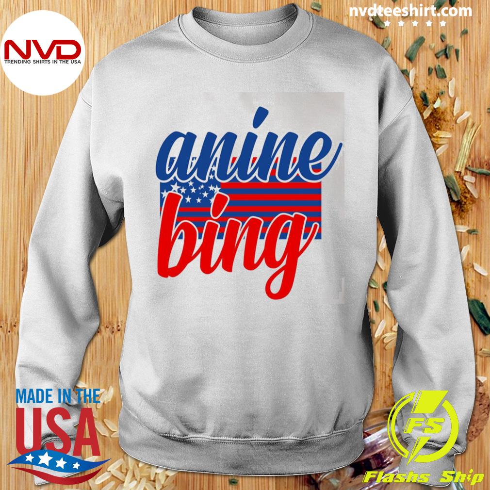 Anine Bing American Flag Shirt - NVDTeeshirt, image size:1010x1010