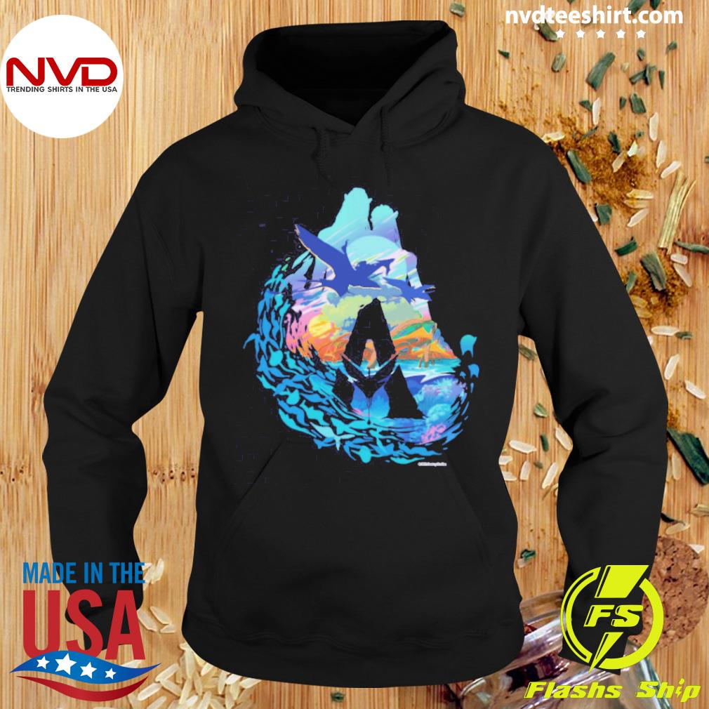 Avatar The Way Of Water Above And Below The Waves Shirt Hoodie