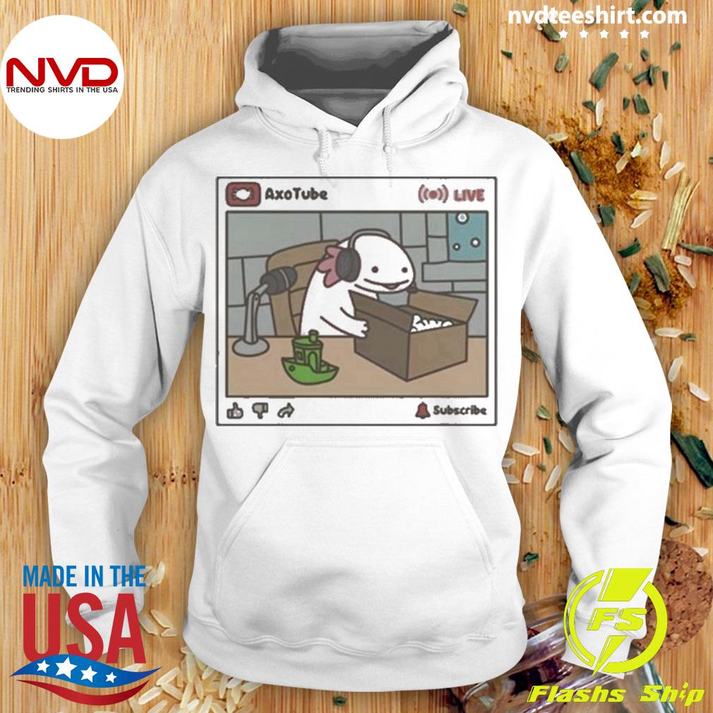 Axolotl Streamsolotl Shirt Hoodie