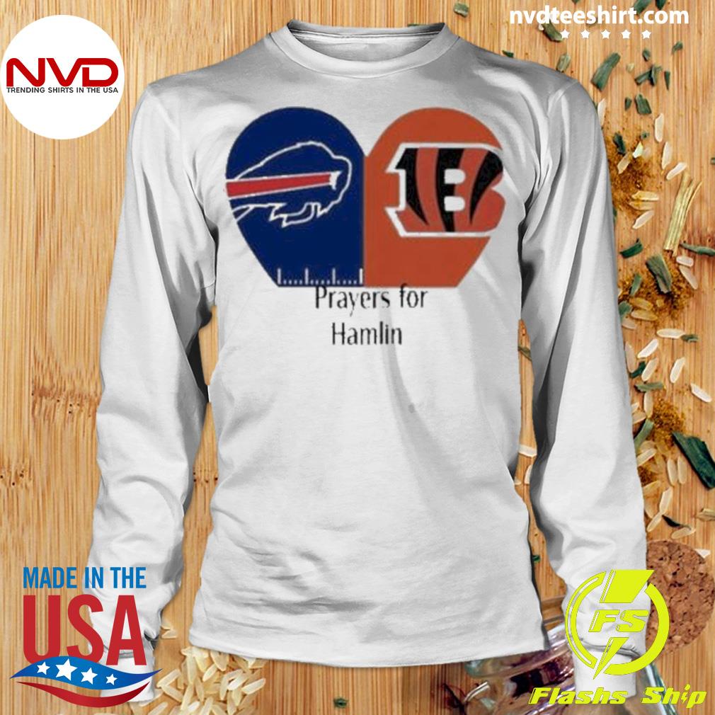 Cincinnati Bengals Vs Buffalo Bills We Are All Damar Hamlin shirt, hoodie,  sweater, long sleeve and tank top