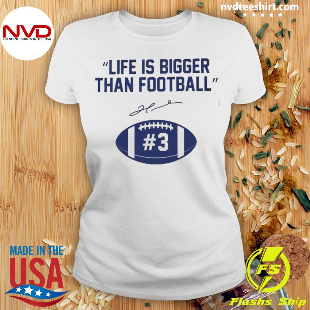 Damar Hamlin Love For Number Three NFL Buffalo Bills T Shirt - Wiseabe  Apparels