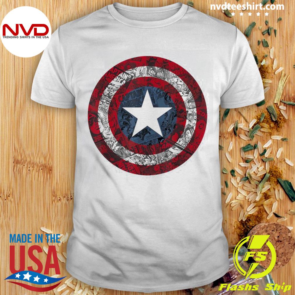Ca Shield Comic Marvel Shirt