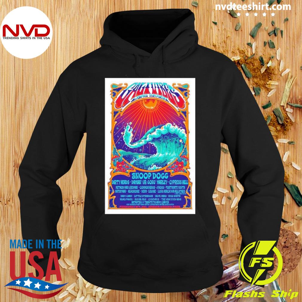 Cali Vibes Long Beach Ca 2023 Cali Vibes Festival 2023 Poster Shirt Hoodie