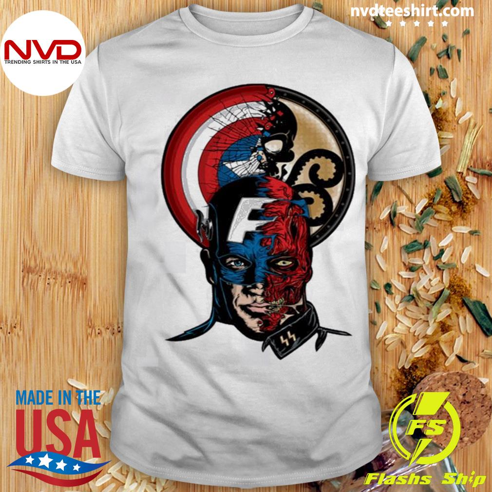 Captain America Tattoo Clipart Marvel Shirt