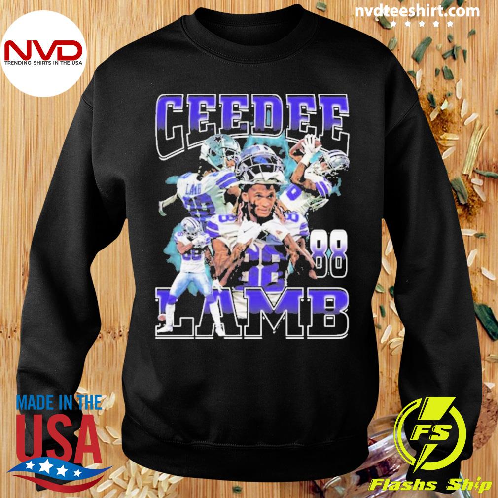 CeeDee Lamb 88 Dallas Cowboys player football poster shirt, hoodie,  sweater, long sleeve and tank top