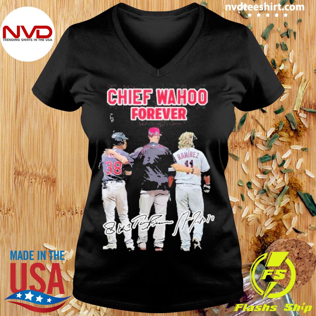 Chief Wahoo Forever signatures 2023 Shirt, hoodie, longsleeve