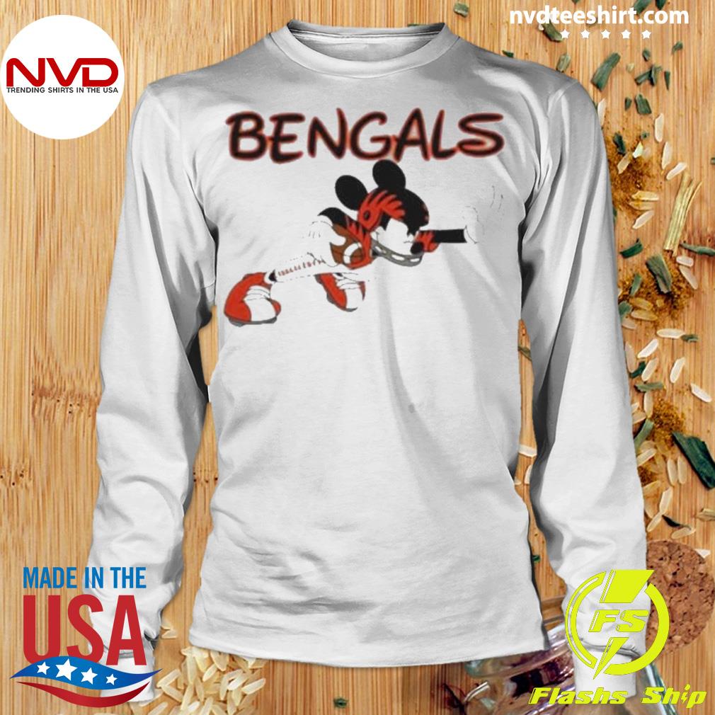 Cincinnati Bengals Mickey Mouse Disney Joe Burrow 2023 Shirt