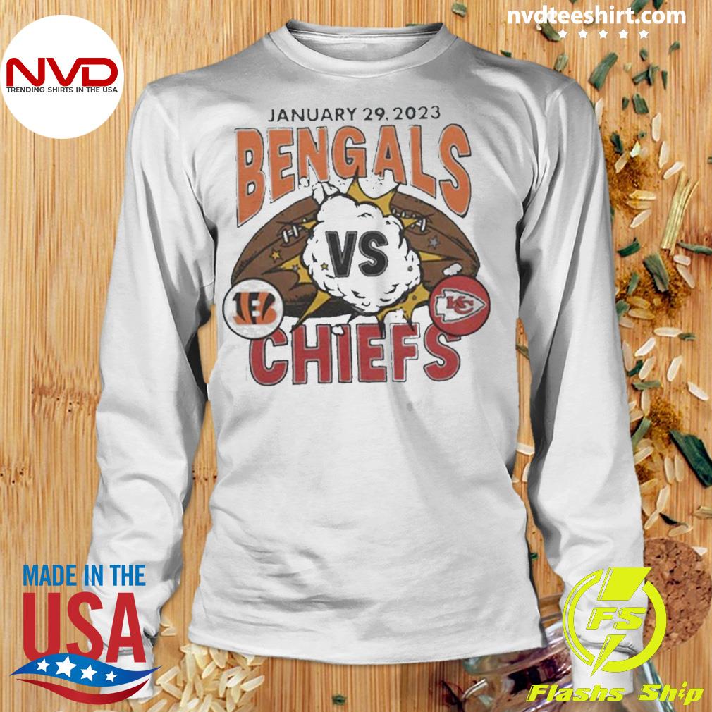 Top Cincinnati Bengals Vs Kansas City Chiefs 2023 Shirt Plus Size