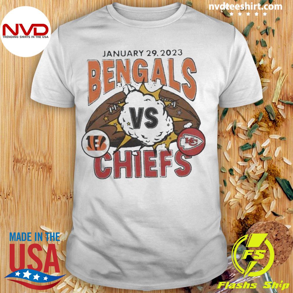 Top Cincinnati Bengals Vs Kansas City Chiefs 2023 Shirt Plus Size