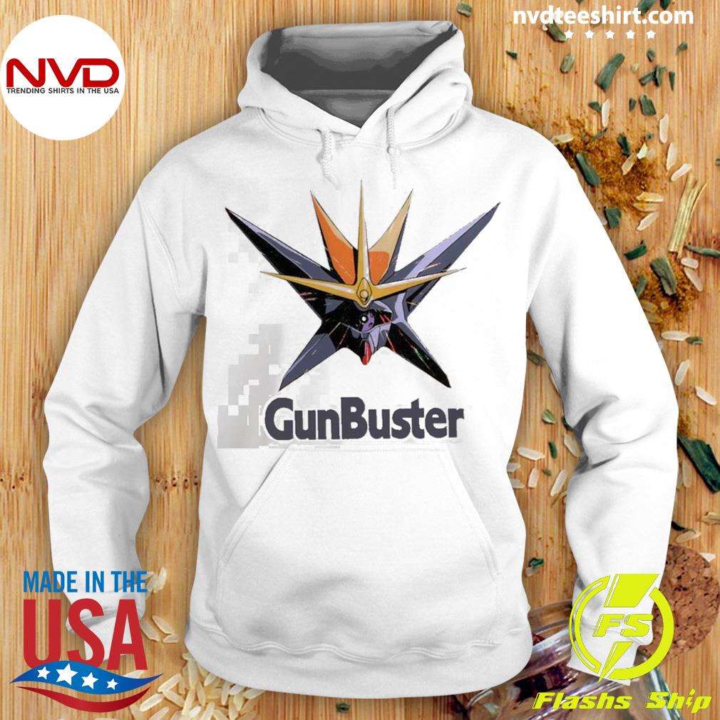 Colored Design Logo Gunbuster Shirt Hoodie