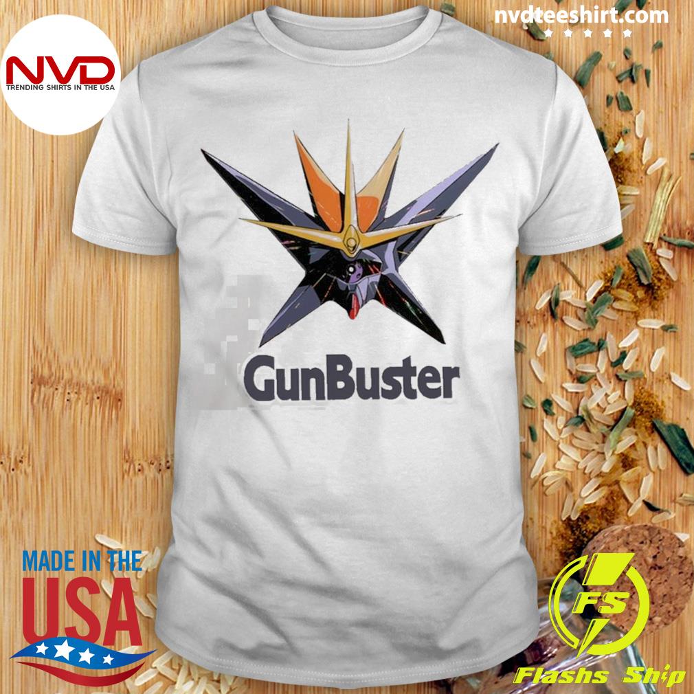 Colored Design Logo Gunbuster Shirt