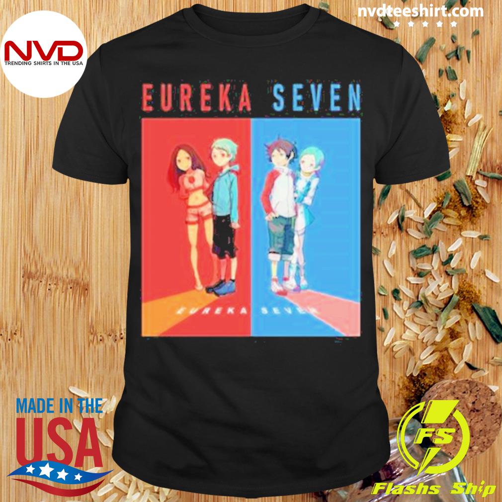 Cute Couple In Eureka Seven Shirt