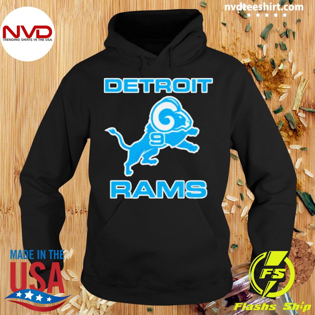 Official Detroit Rams number 9 shirt, hoodie, sweater, long sleeve and tank  top