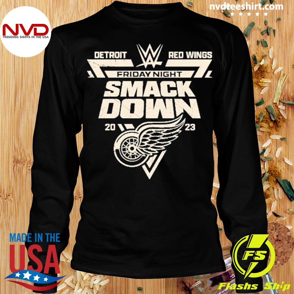 Detroit Red Wings Friday Night Smackdown shirt, hoodie, sweater