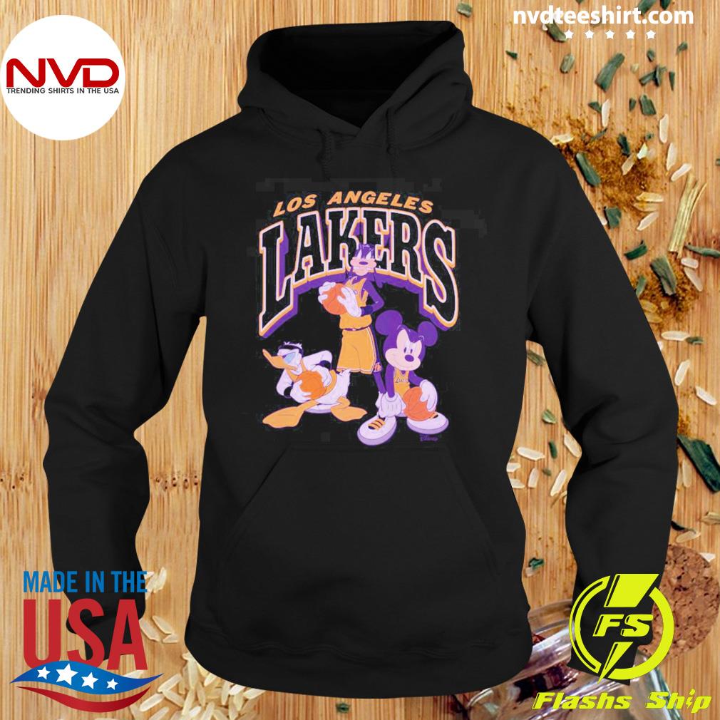 Disney Mickey Squad Los Angeles Lakers Shirt Hoodie